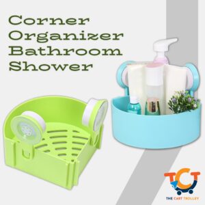 Corner Organizer Bathroom Shower With Suction Cups