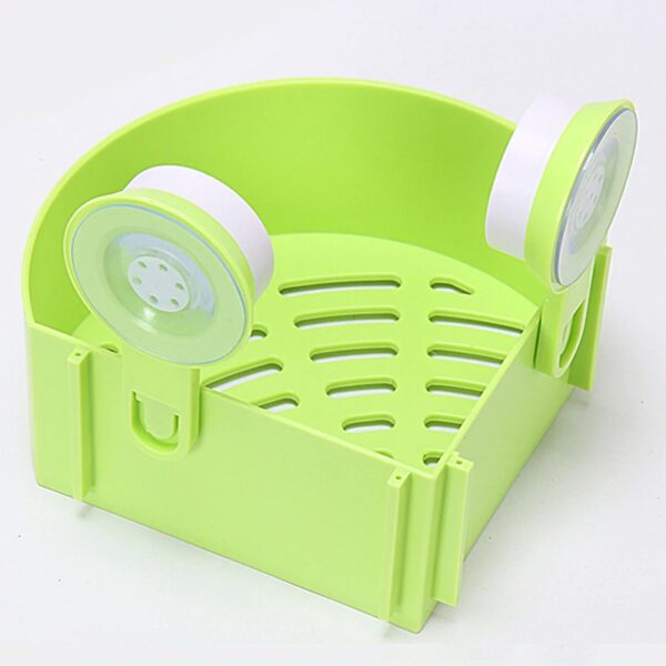 Corner Organizer Bathroom Shower With Suction Cups - Image 2